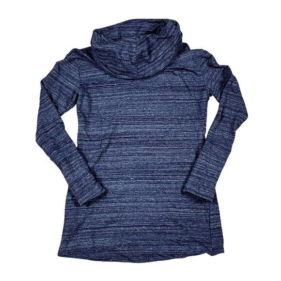 Merona Grey Cowl Neck Turtleneck Shirt Size XS - Picture 2 of 4